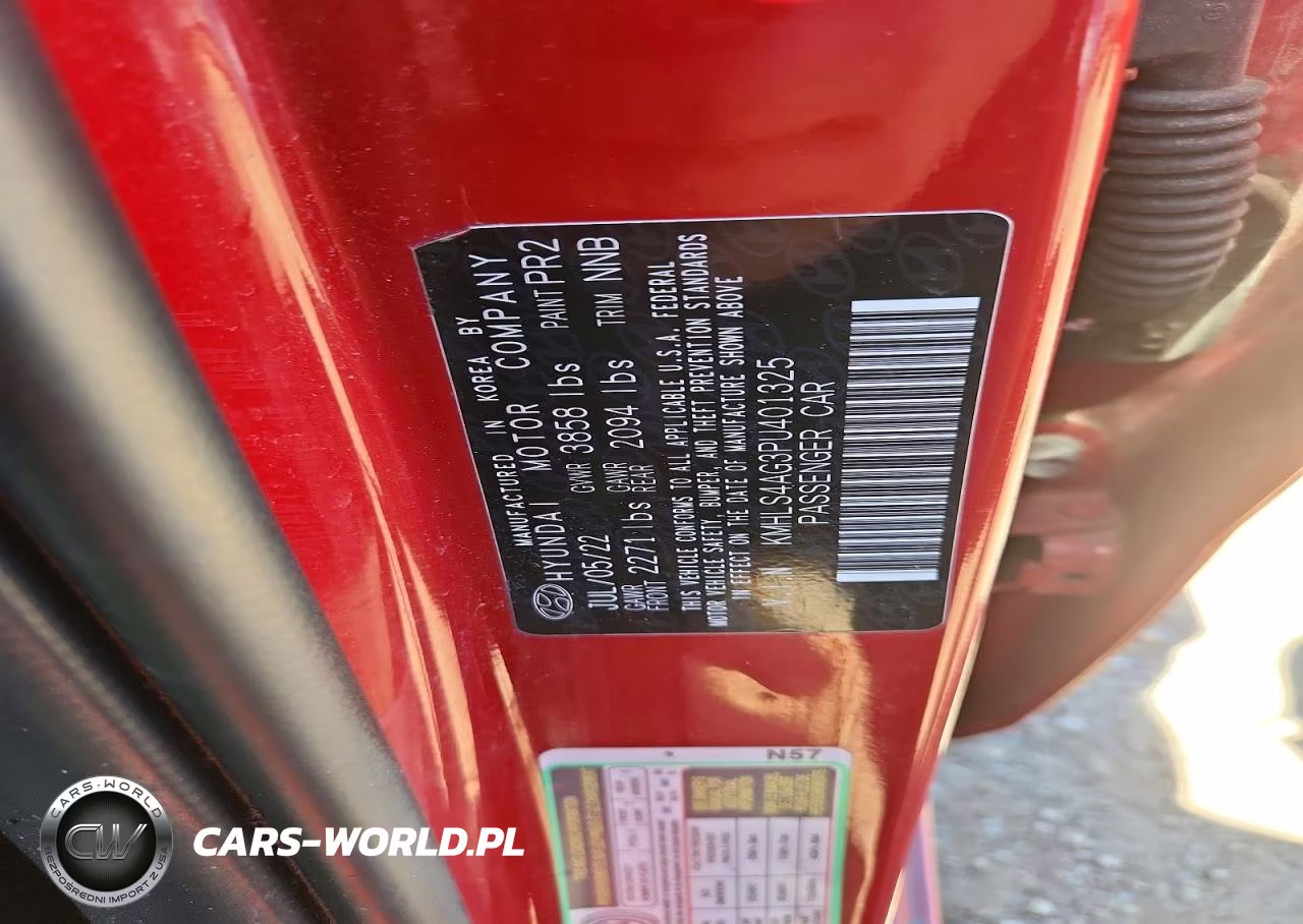 2023 Hyundai Elantra Sel VIN:KMHLS4AG3PU401325 - 12