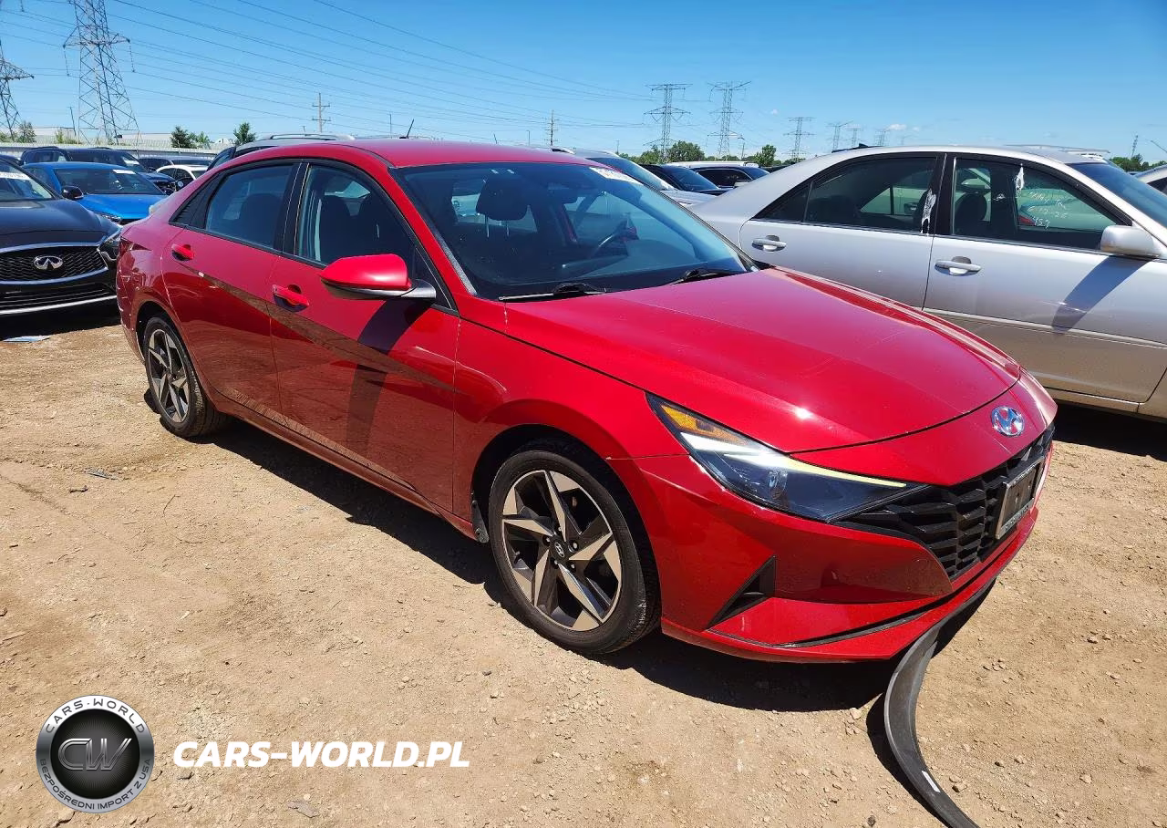 2023 Hyundai Elantra Sel VIN:KMHLS4AG3PU401325 - 4
