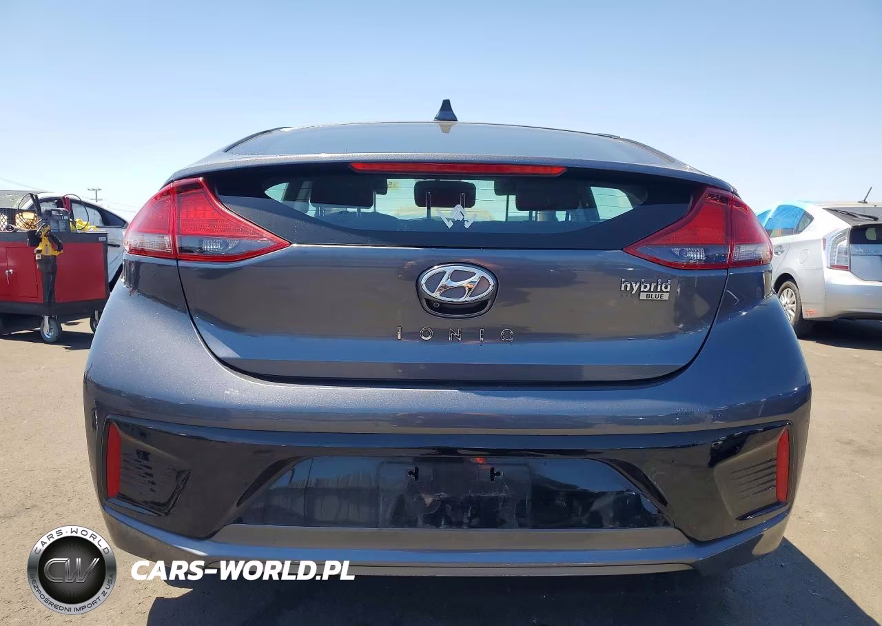 2017 Hyundai Ioniq Blue VIN:KMHC65LC2HU040126 - 6