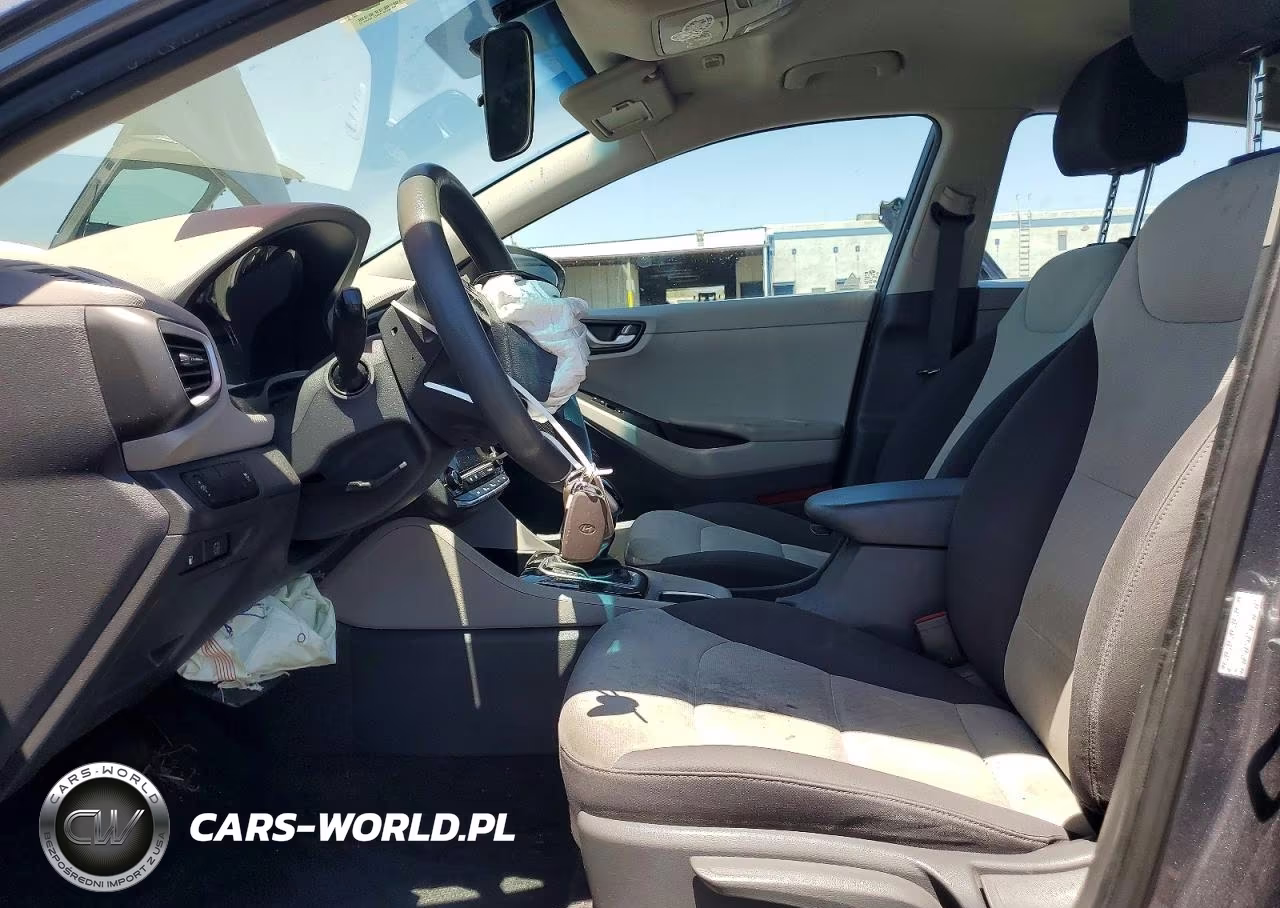 2017 Hyundai Ioniq Blue VIN:KMHC65LC2HU040126 - 7