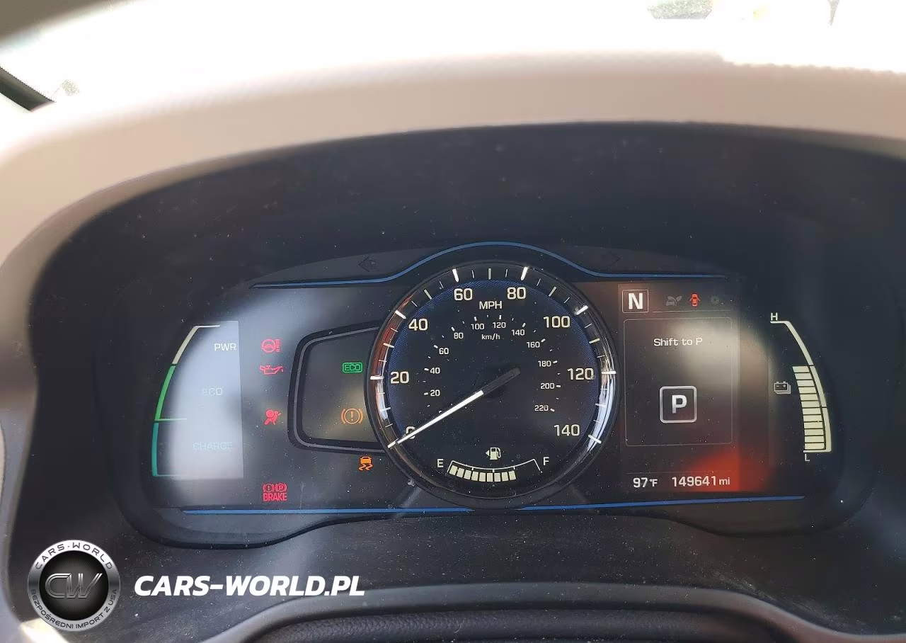 2017 Hyundai Ioniq Blue VIN:KMHC65LC2HU040126 - 9