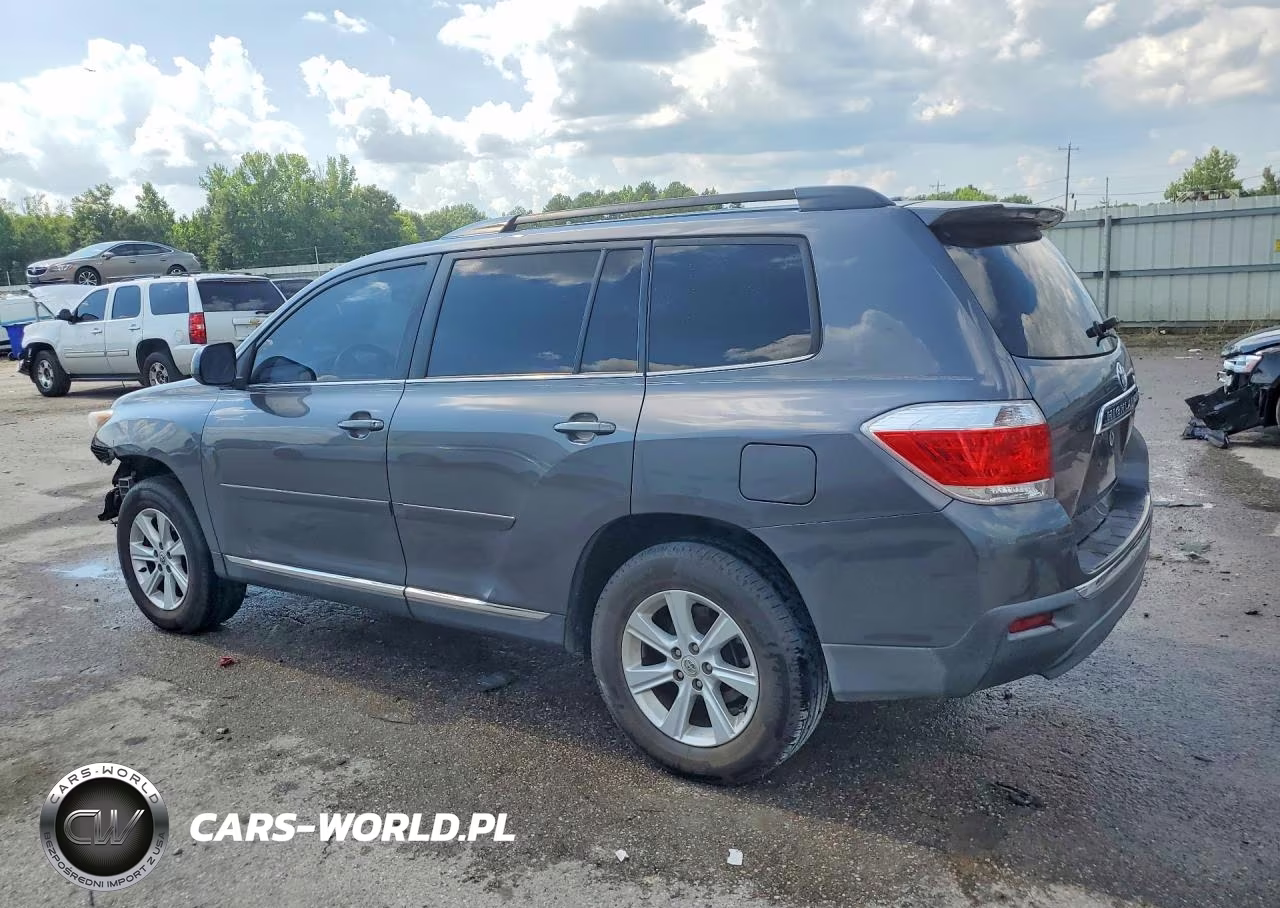 2012 Toyota Highlander Base VIN:5TDZK3EH6CS050971 - 2