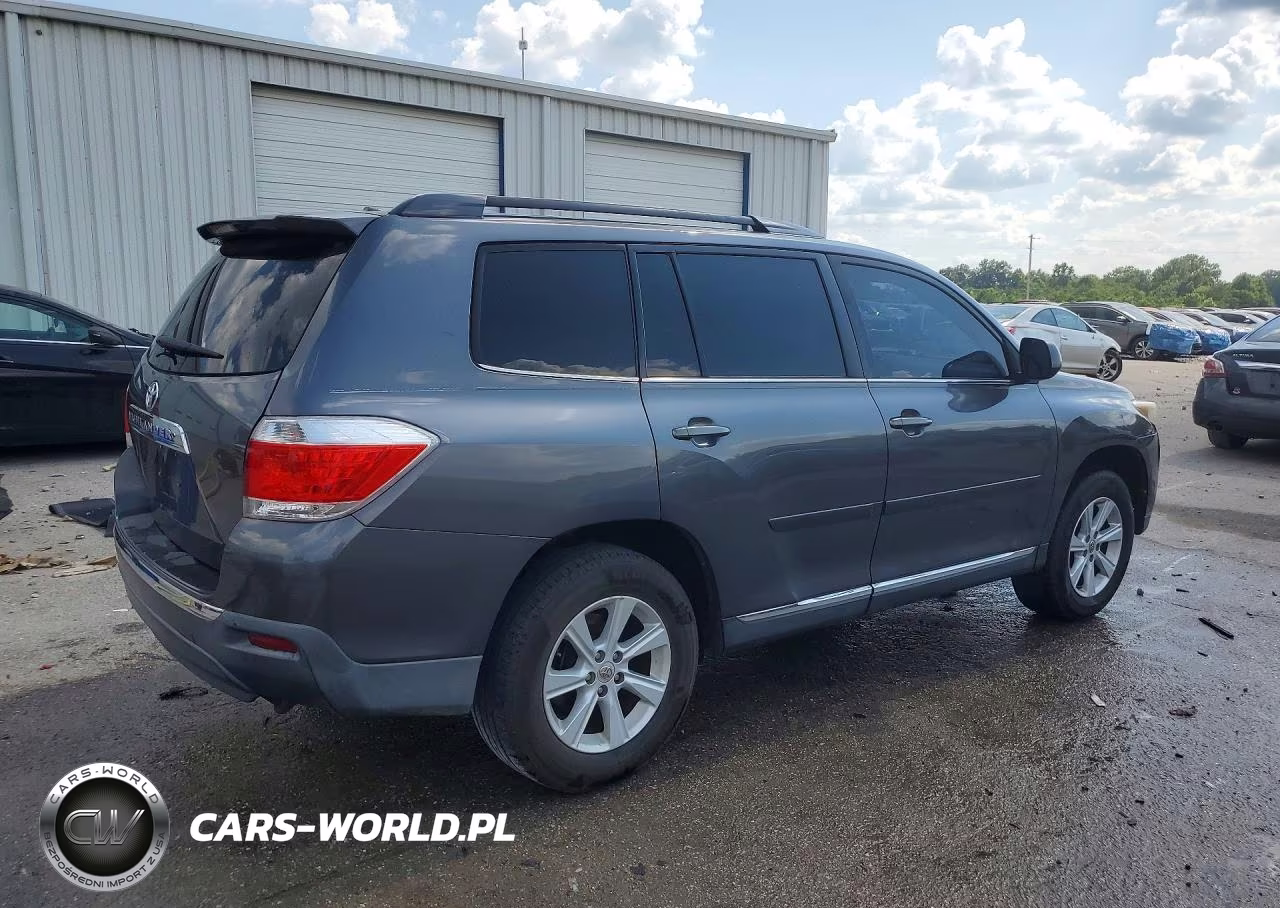 2012 Toyota Highlander Base VIN:5TDZK3EH6CS050971 - 3