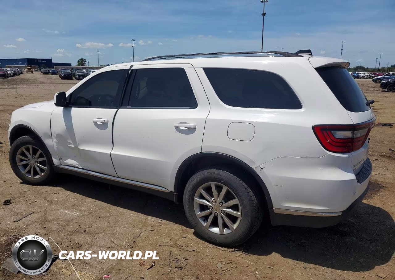 2017 Dodge Durango Sxt VIN:1C4RDJAG7HC833897 - 2