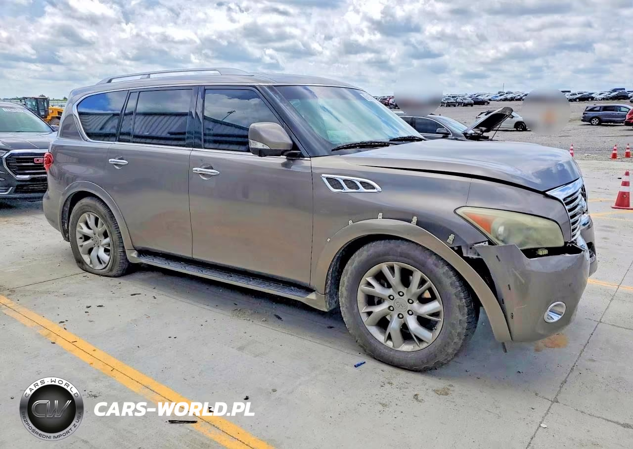 2013 Infiniti Qx56 Base VIN:JN8AZ2NE7D9040463 - 4