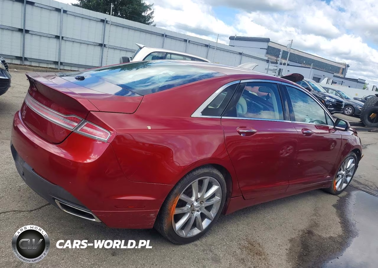 2015 Lincoln Mkz Hybrid VIN:3LN6L2LU8FR627836 - 3