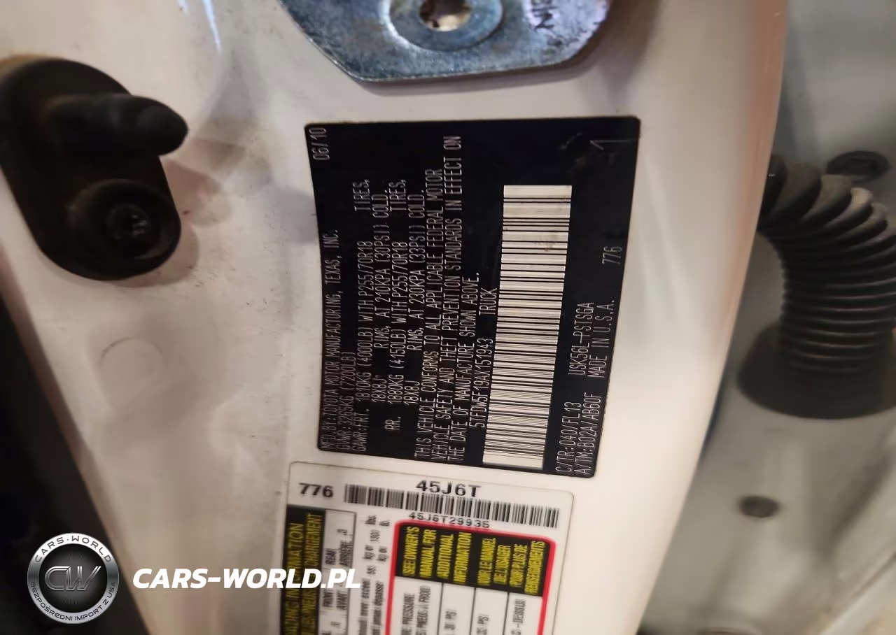 2010 Toyota Tundra Crewmax Sr5 VIN:5TFDW5F19AX151943 - 12