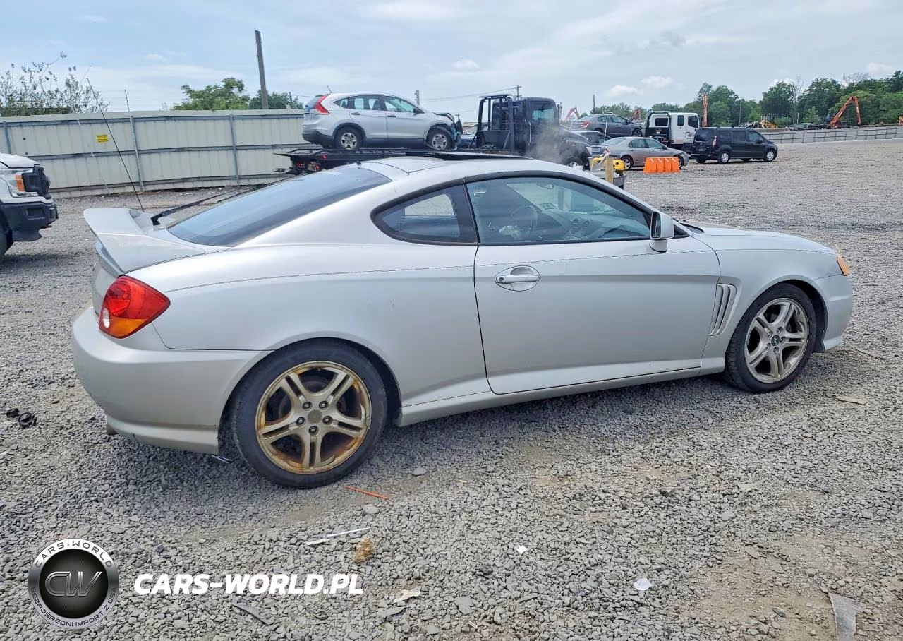 2004 Hyundai Tiburon Gt VIN:KMHHN65F84U123429 - 3