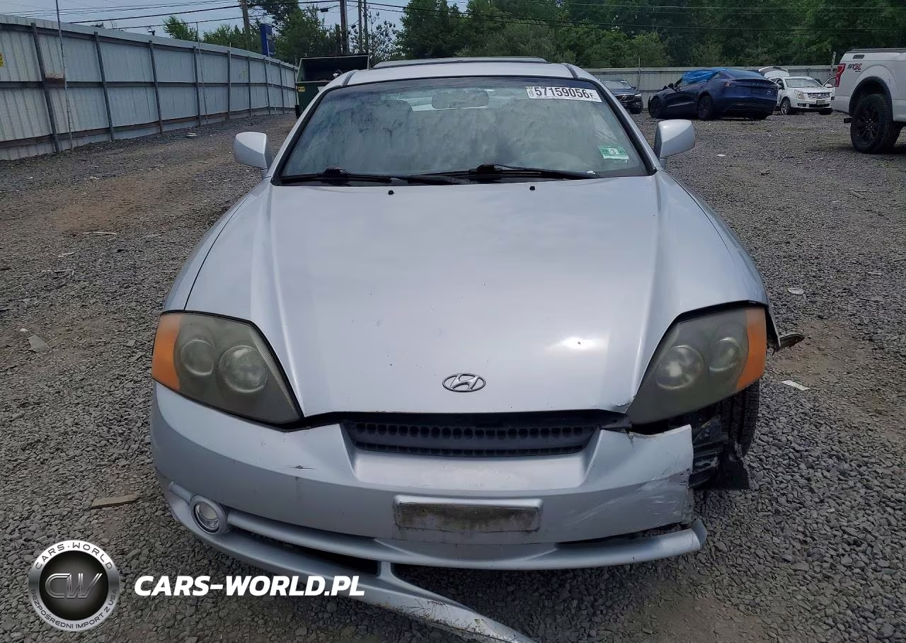 2004 Hyundai Tiburon Gt VIN:KMHHN65F84U123429 - 5