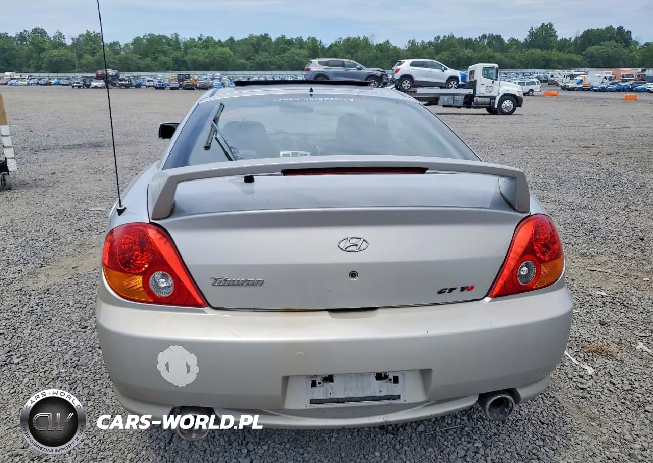 2004 Hyundai Tiburon Gt VIN:KMHHN65F84U123429 - 6