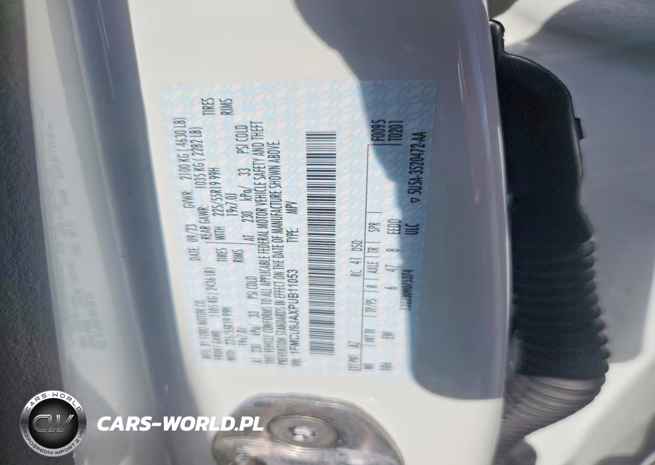 2023 Ford Escape Platinum VIN:1FMCU9JAXPUB11053 - 13