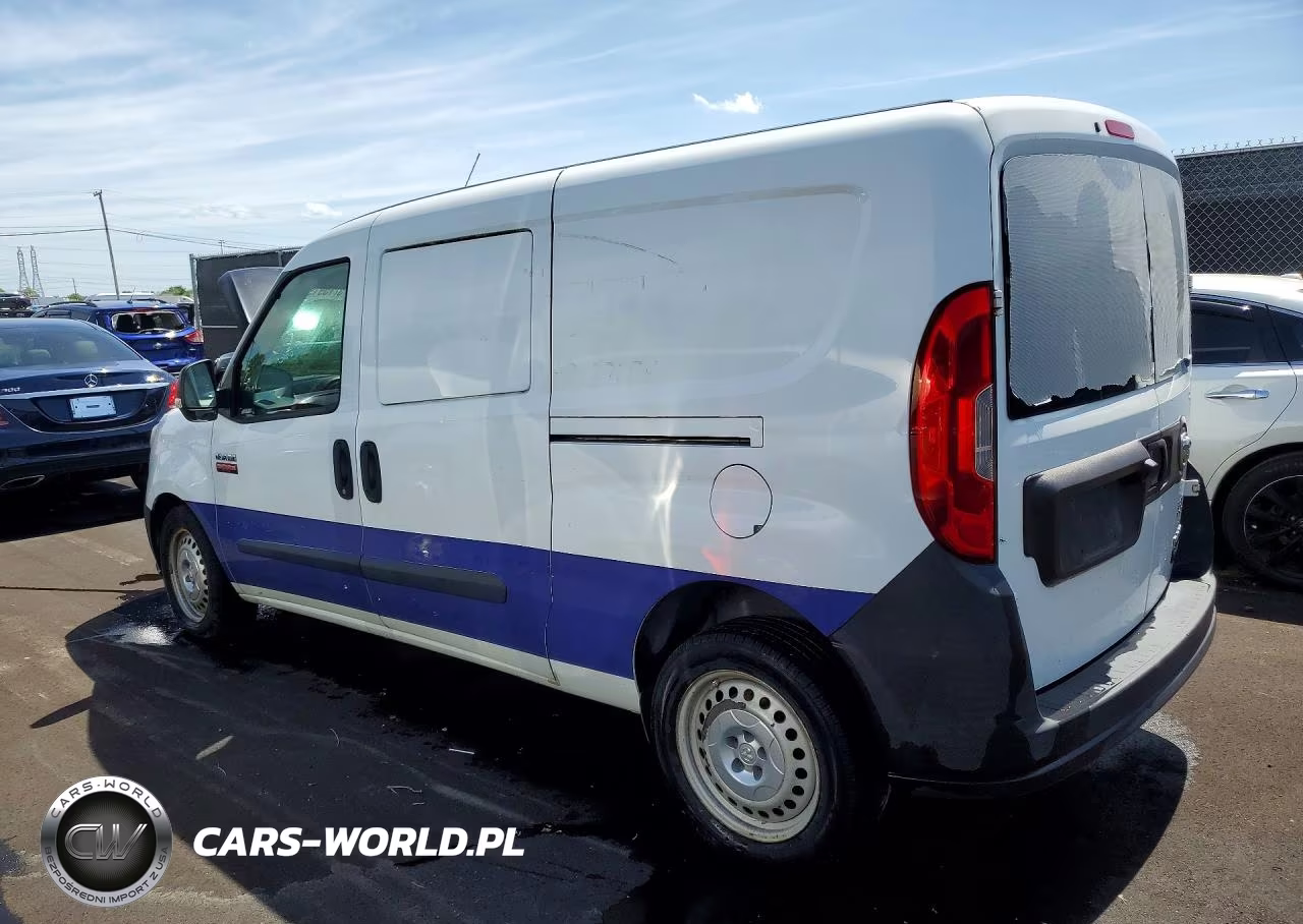 2016 Ram Promaster City VIN:ZFBERFAT0G6B68175 - 2