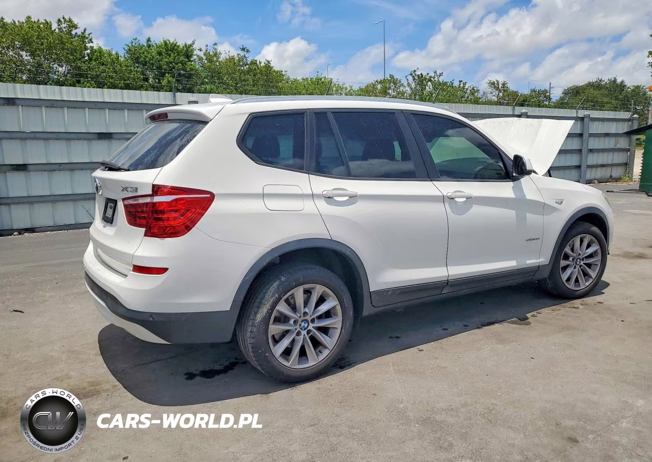 2017 BMW X3 Sdrive28I VIN:5UXWZ7C50H0V85883 - 3