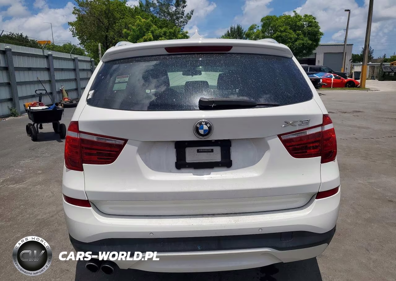 2017 BMW X3 Sdrive28I VIN:5UXWZ7C50H0V85883 - 6