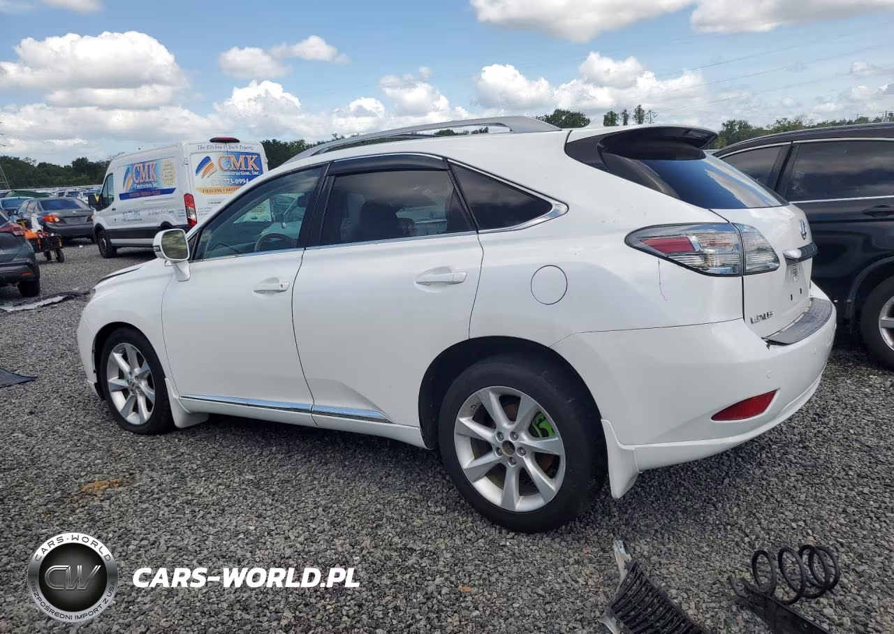 2010 Lexus Rx 350 VIN:2T2ZK1BA7AC040625 - 2