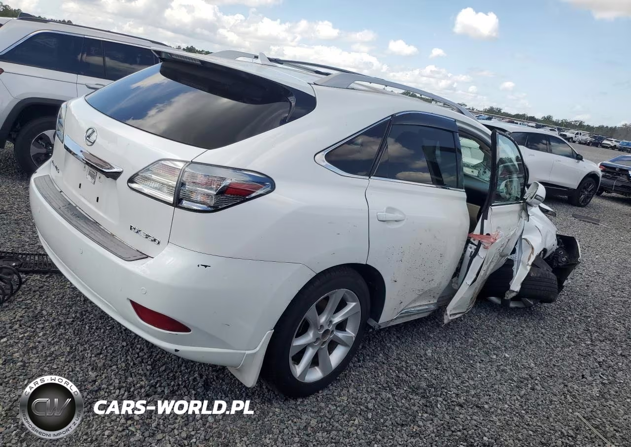 2010 Lexus Rx 350 VIN:2T2ZK1BA7AC040625 - 3