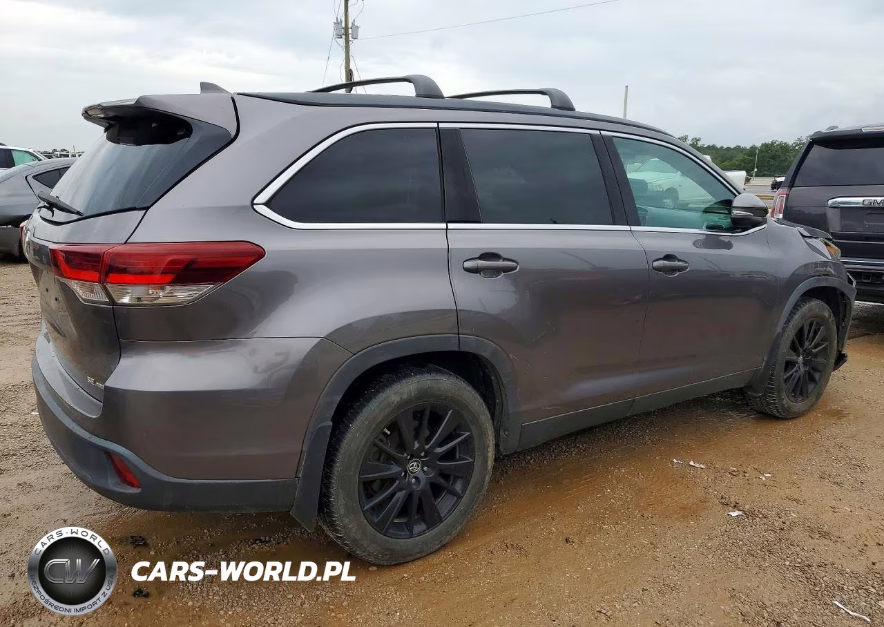 2019 Toyota Highlander Se VIN:5TDJZRFHXKS623332 - 3