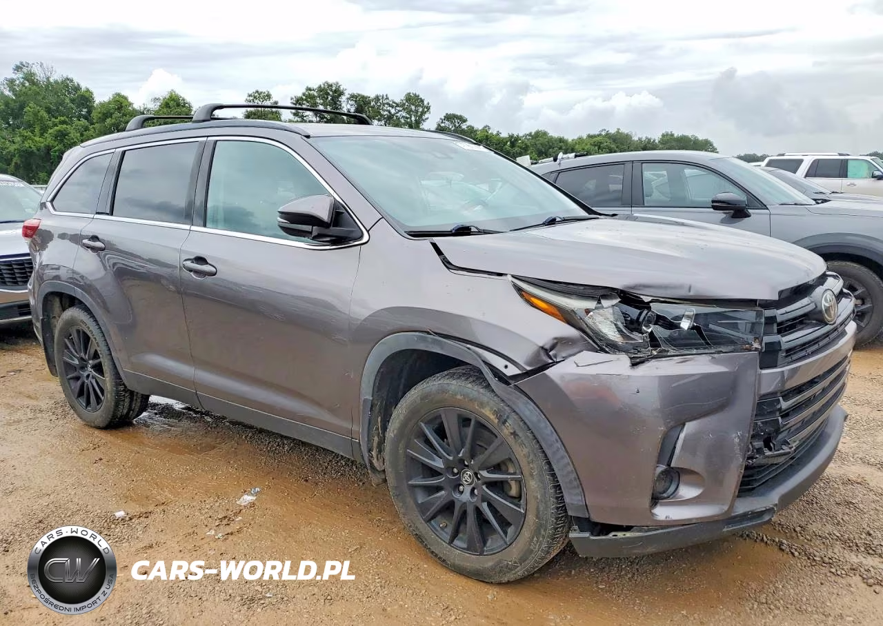 2019 Toyota Highlander Se VIN:5TDJZRFHXKS623332 - 4