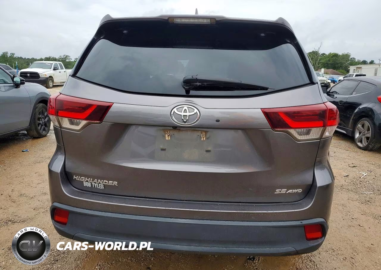 2019 Toyota Highlander Se VIN:5TDJZRFHXKS623332 - 6