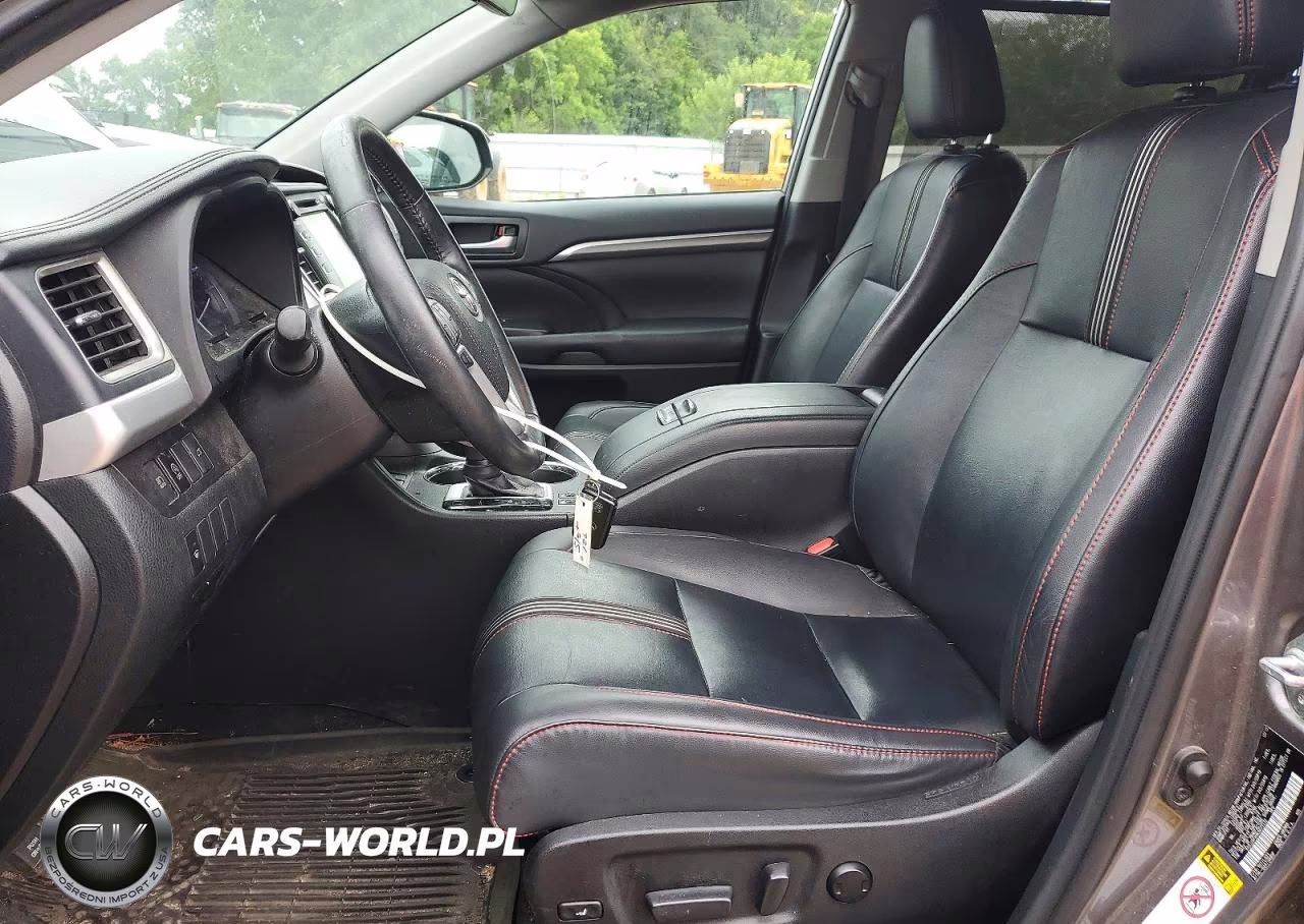 2019 Toyota Highlander Se VIN:5TDJZRFHXKS623332 - 7