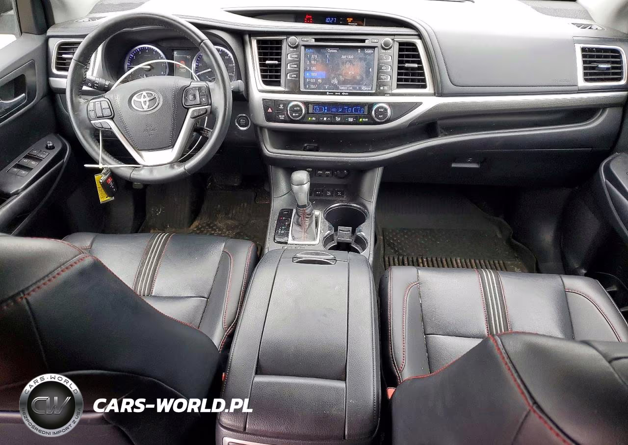 2019 Toyota Highlander Se VIN:5TDJZRFHXKS623332 - 8
