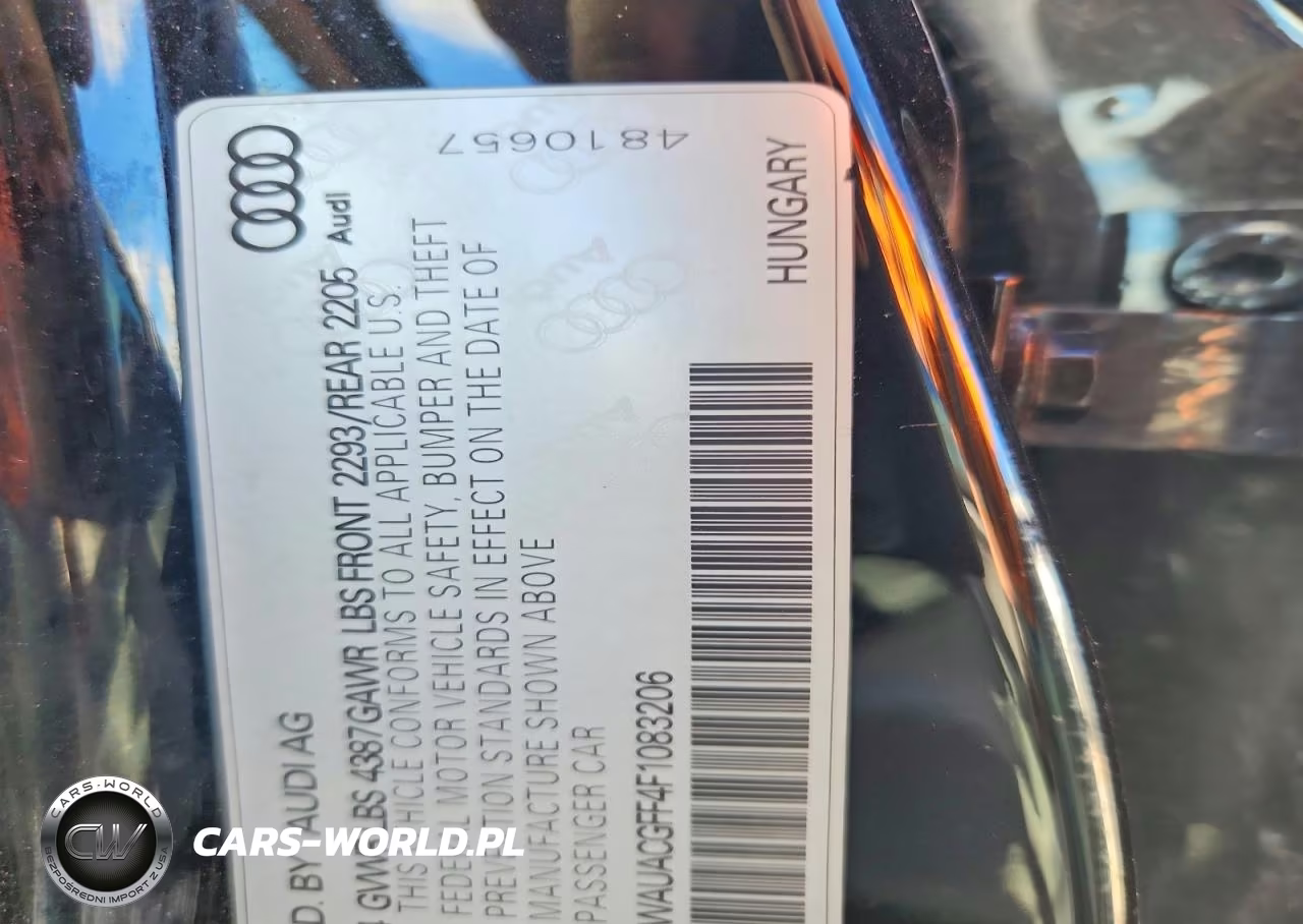 2015 Audi A3 Premium VIN:WAUACGFF4F1083206 - 12