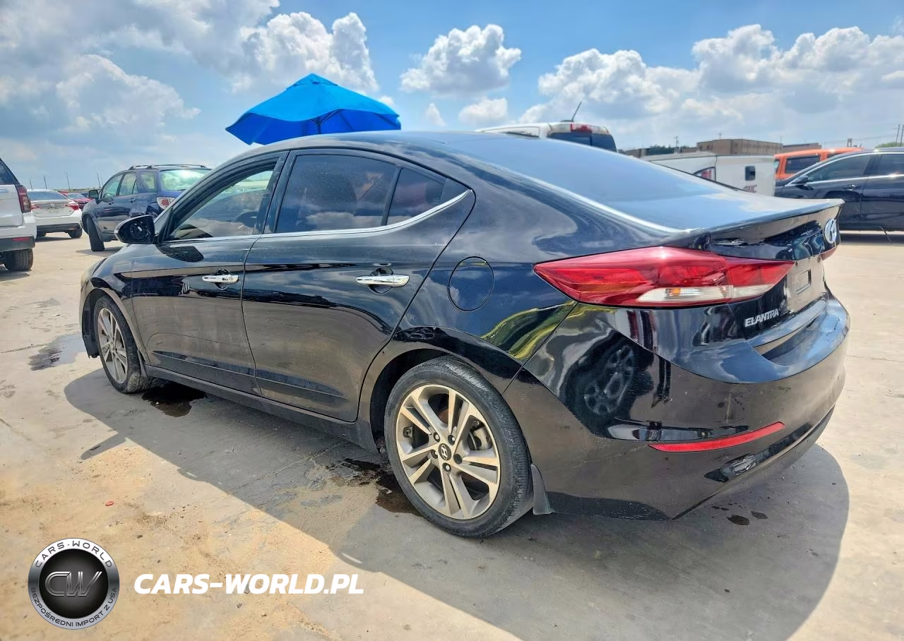 2017 Hyundai Elantra Limited VIN:5NPD84LF2HH061480 - 2