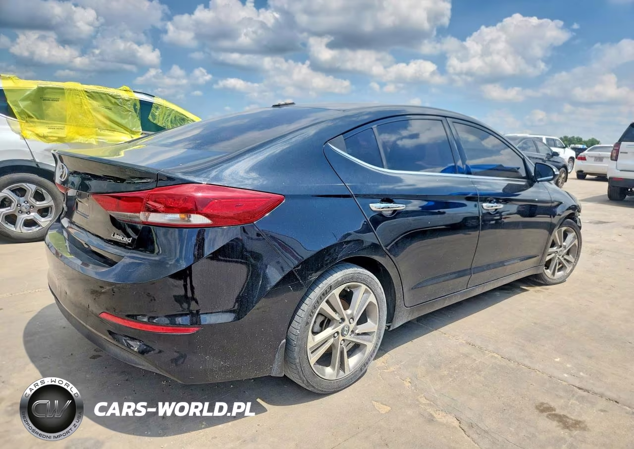 2017 Hyundai Elantra Limited VIN:5NPD84LF2HH061480 - 3