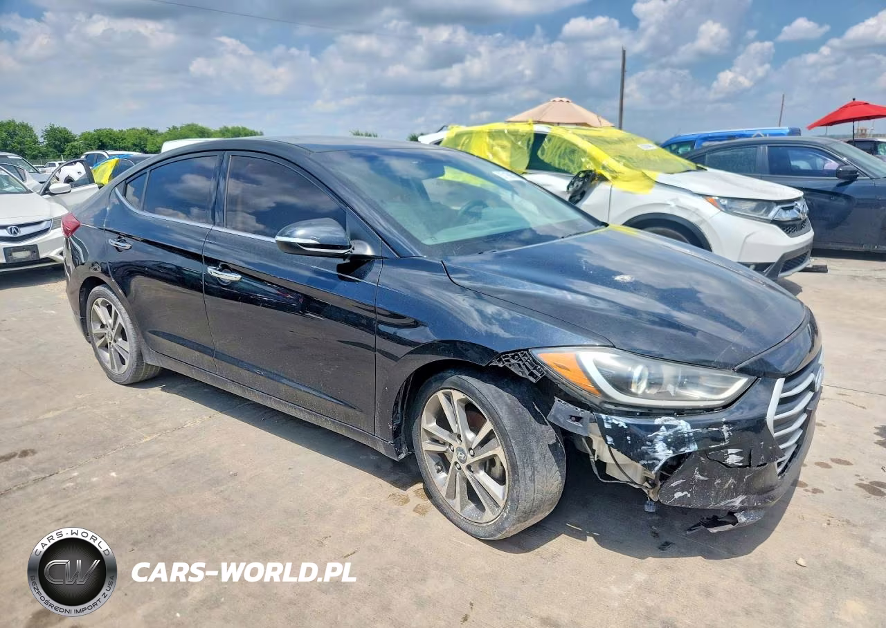2017 Hyundai Elantra Limited VIN:5NPD84LF2HH061480 - 4