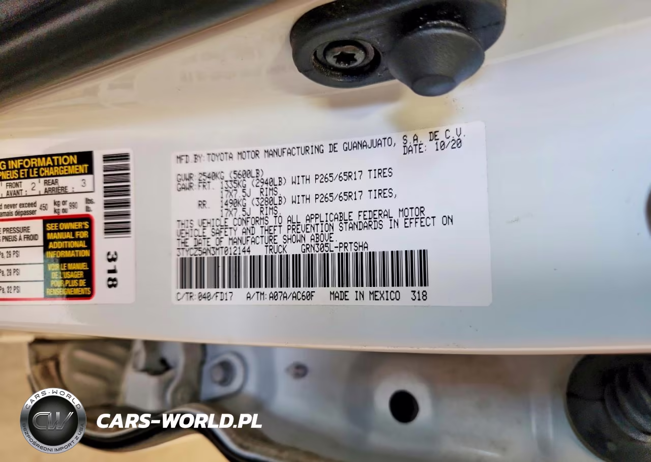 2021 Toyota Tacoma Trd Sport VIN:3TYCZ5AN3MT012144 - 12