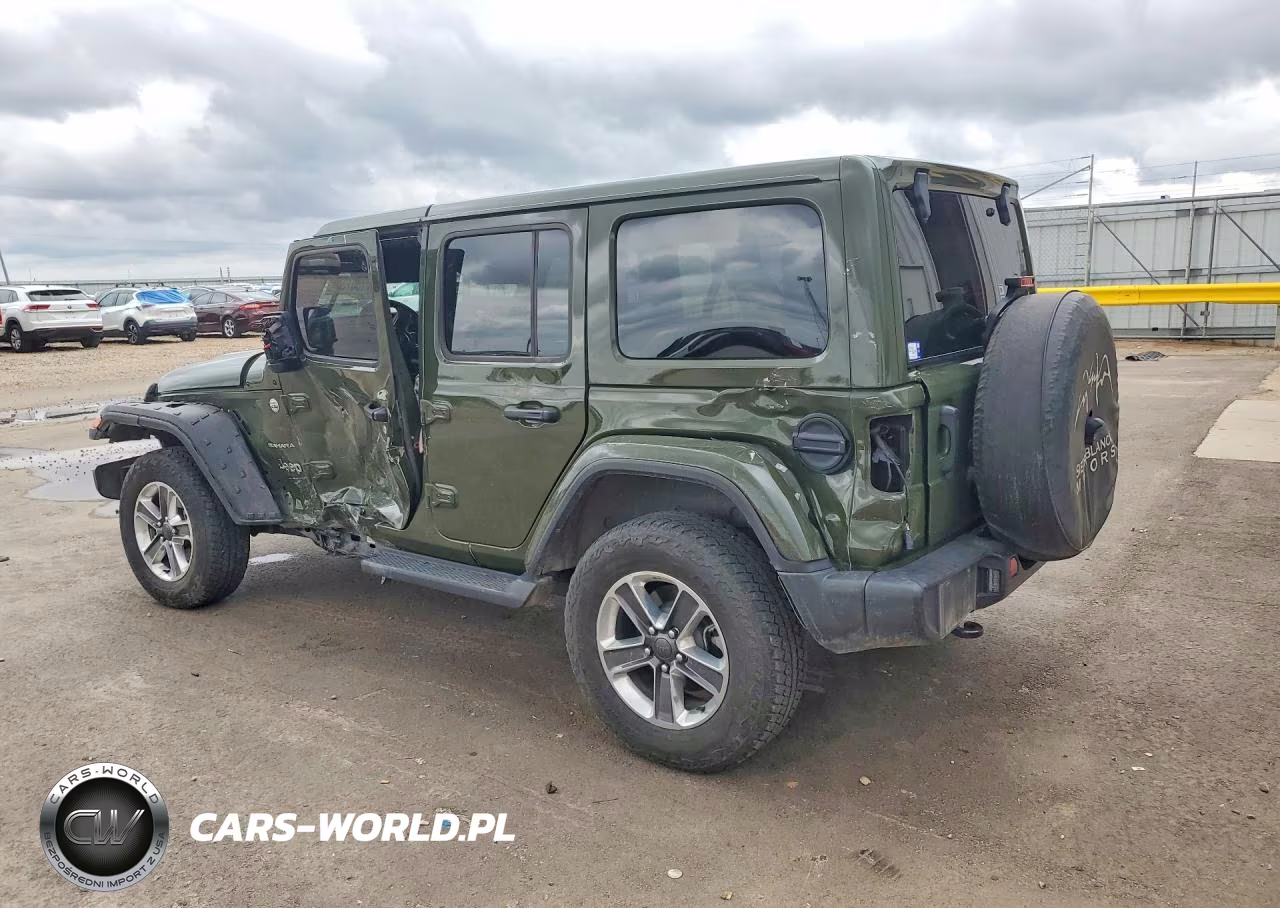 2021 Jeep Wrangler Unlimited Sahara VIN:1C4HJXEG3MW613733 - 2