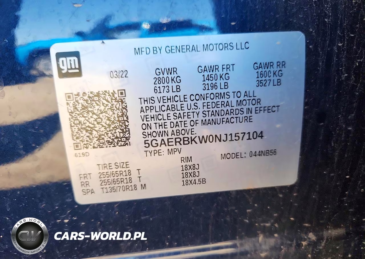2022 Buick Enclave Essence VIN:5GAERBKW0NJ157104 - 12