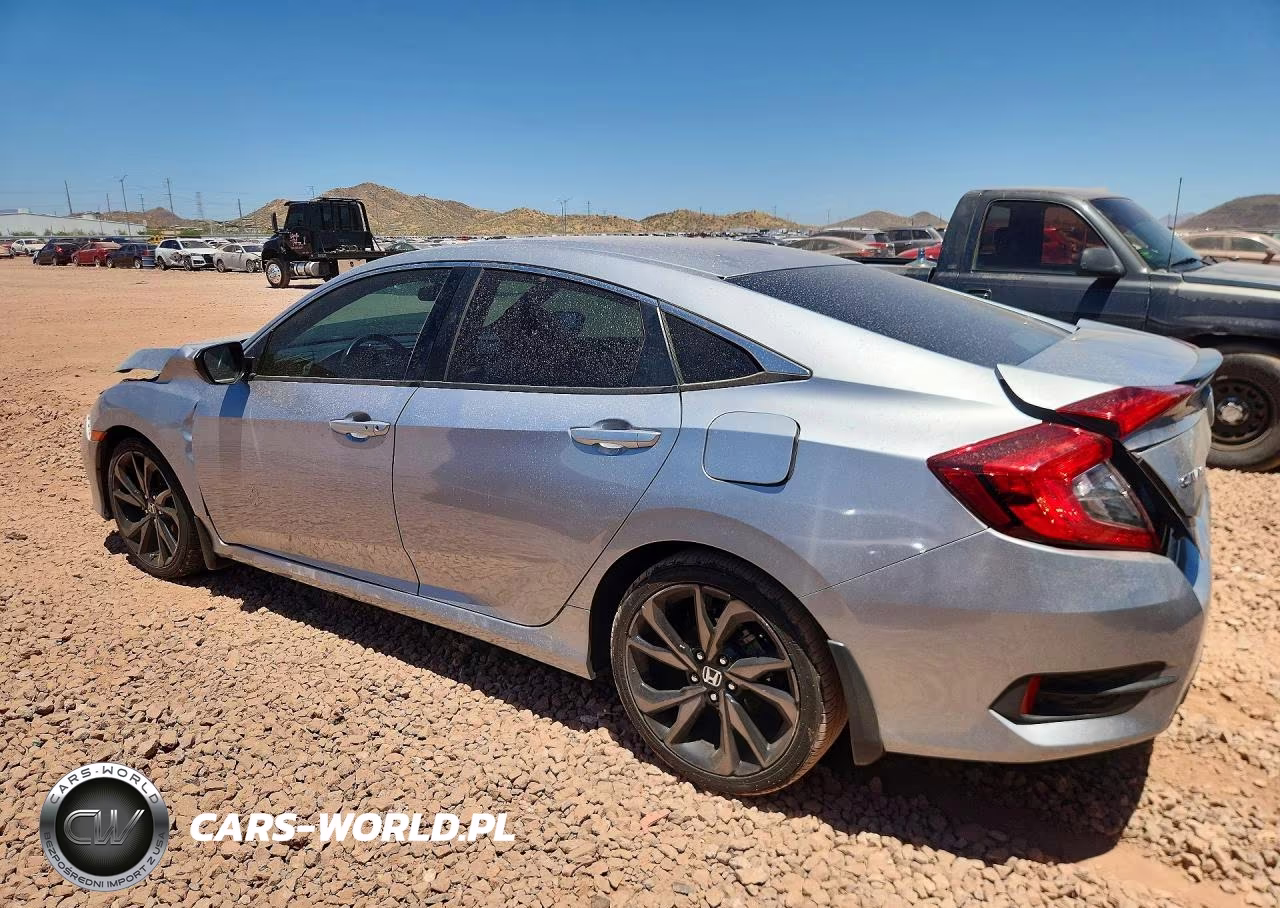2020 Honda Civic Sport VIN:19XFC2F85LE000761 - 2