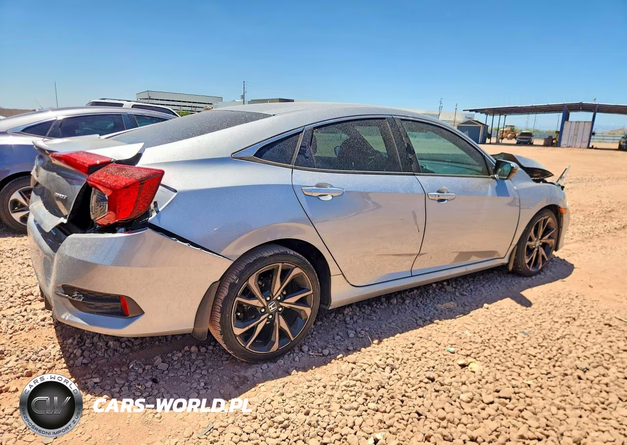 2020 Honda Civic Sport VIN:19XFC2F85LE000761 - 3