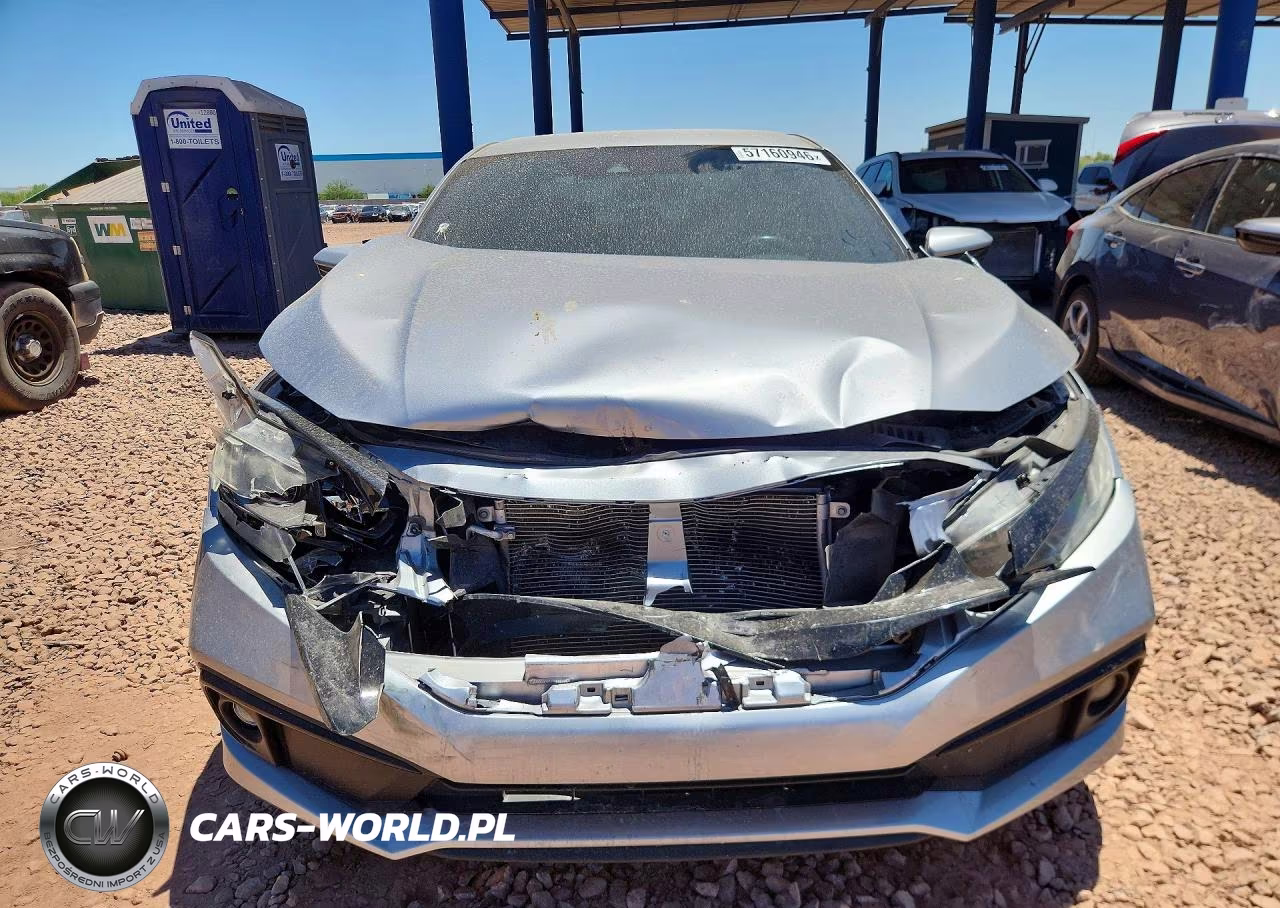 2020 Honda Civic Sport VIN:19XFC2F85LE000761 - 5