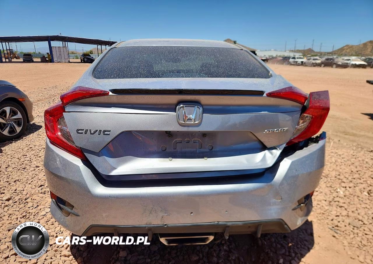 2020 Honda Civic Sport VIN:19XFC2F85LE000761 - 6