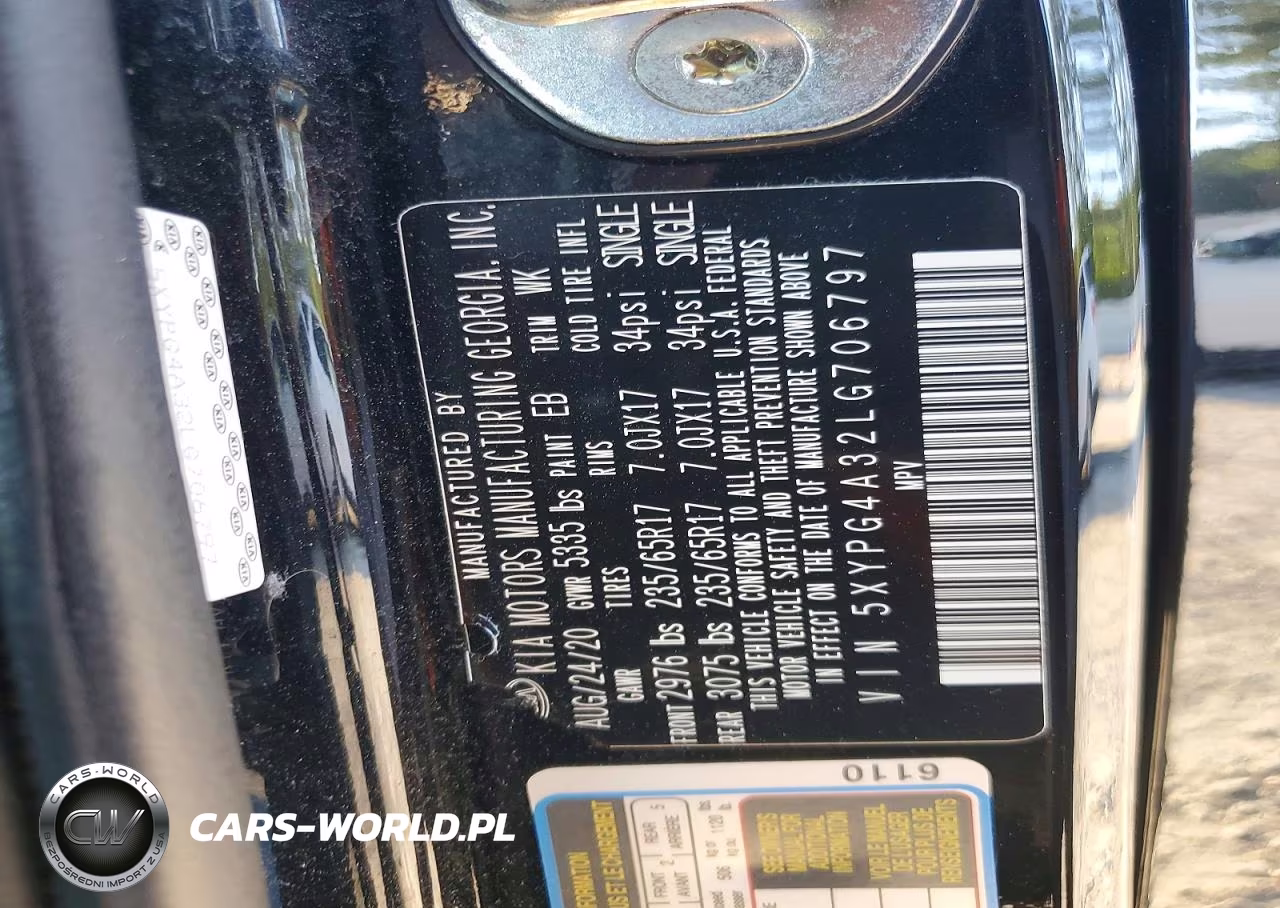 2020 Kia Sorento L VIN:5XYPG4A32LG706797 - 13