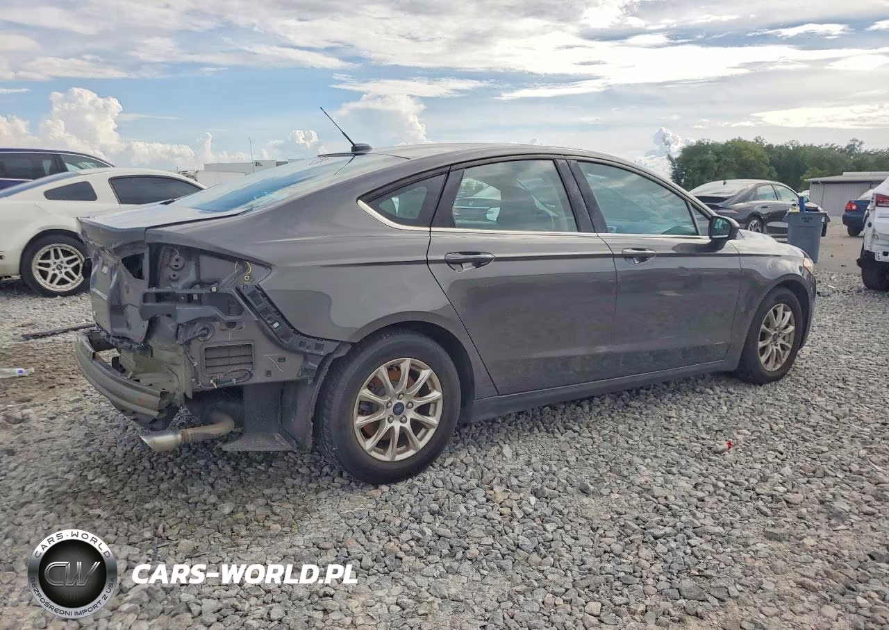2016 Ford Fusion S VIN:3FA6P0G70GR189029 - 3