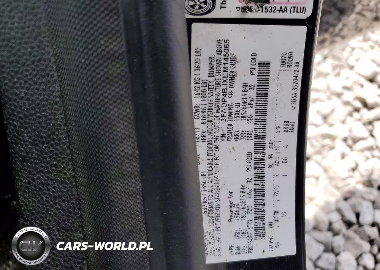 2014 Ford Fiesta Se VIN:3FADP4BJXEM145065 - 12