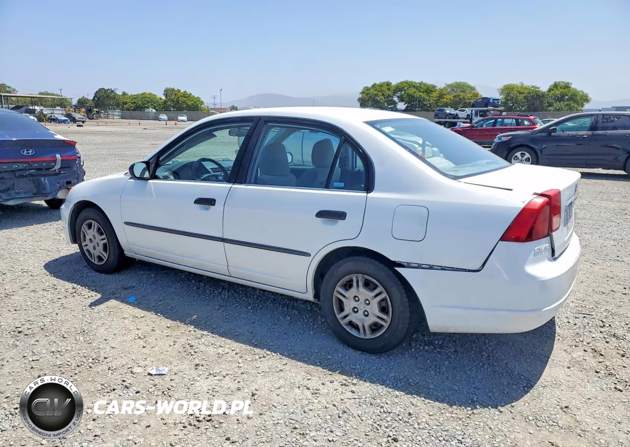 2001 Honda Civic Dx VIN:2HGES16271H581817 - 2