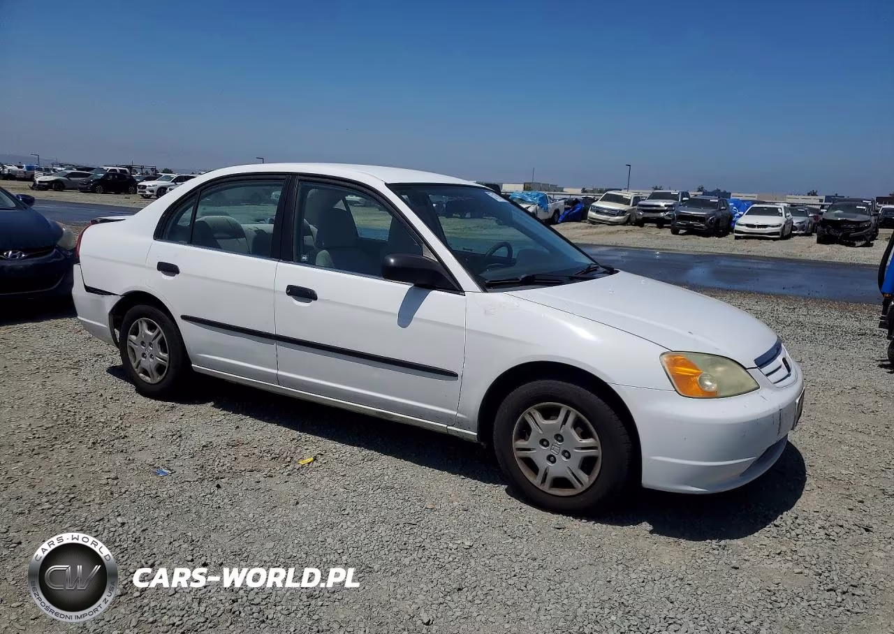2001 Honda Civic Dx VIN:2HGES16271H581817 - 4