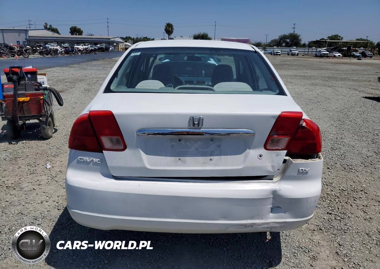 2001 Honda Civic Dx VIN:2HGES16271H581817 - 6
