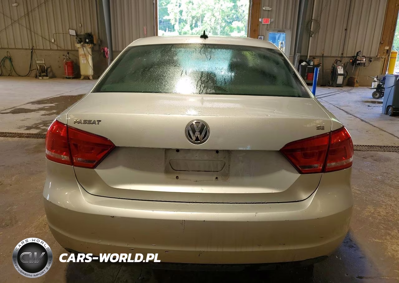 2013 Volkswagen Passat Se VIN:1VWBP7A38DC104307 - 6