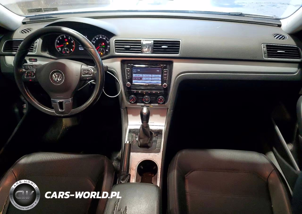 2013 Volkswagen Passat Se VIN:1VWBP7A38DC104307 - 8