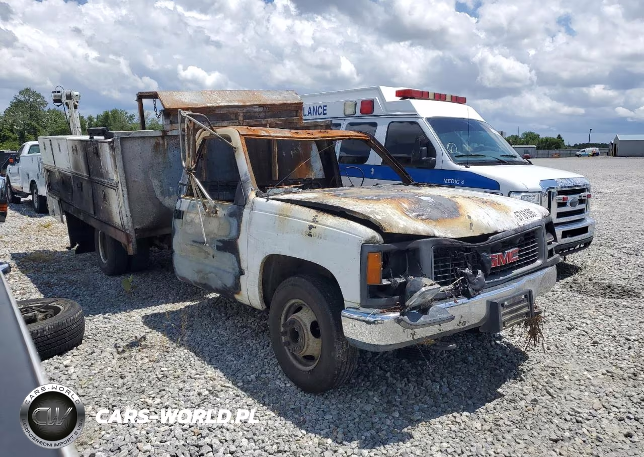 1998 GMC Sierra C3500 VIN:1GDJC34R6WF040610 - 4