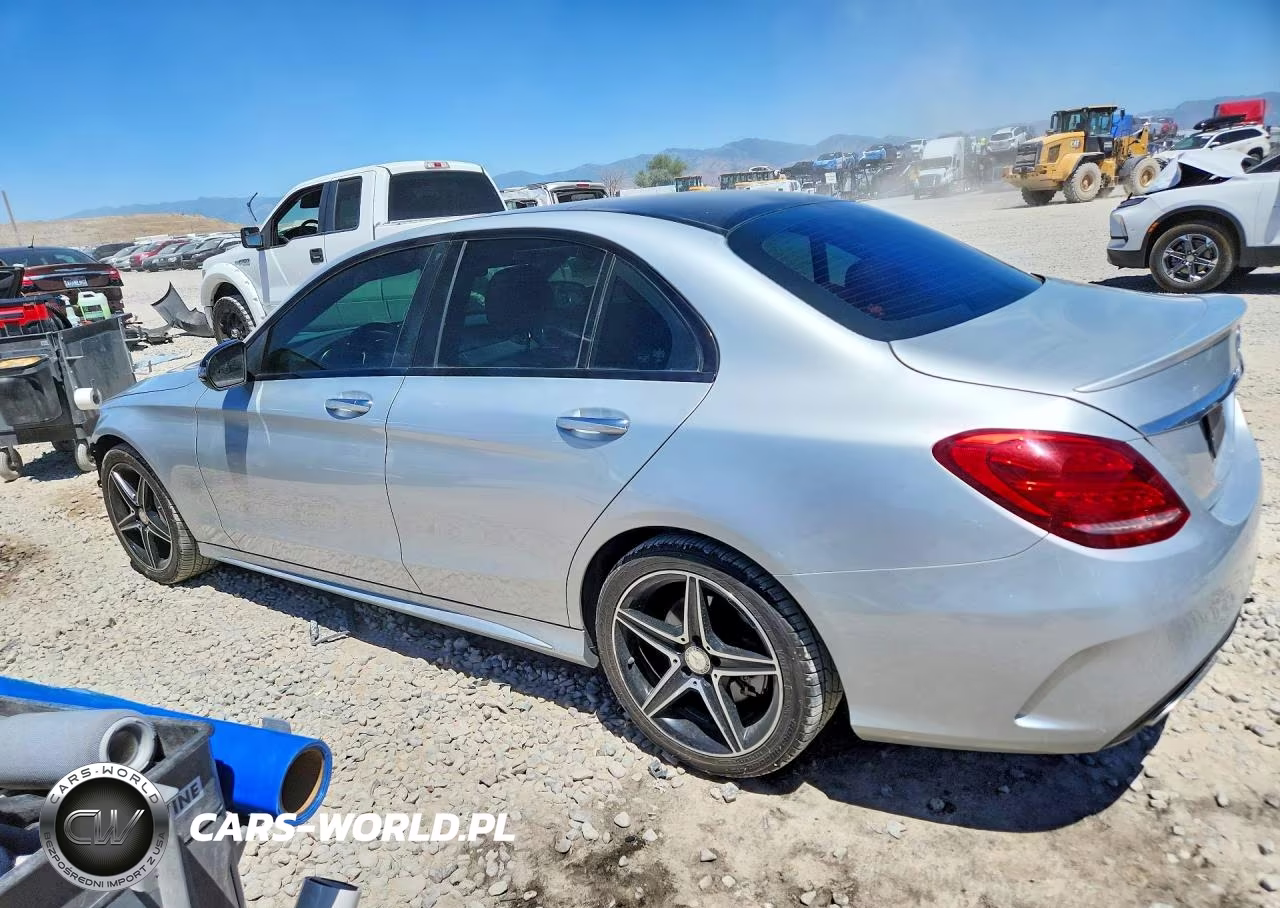 2016 Mercedes-Benz C 300 4Matic VIN:55SWF4KB0GU153499 - 2