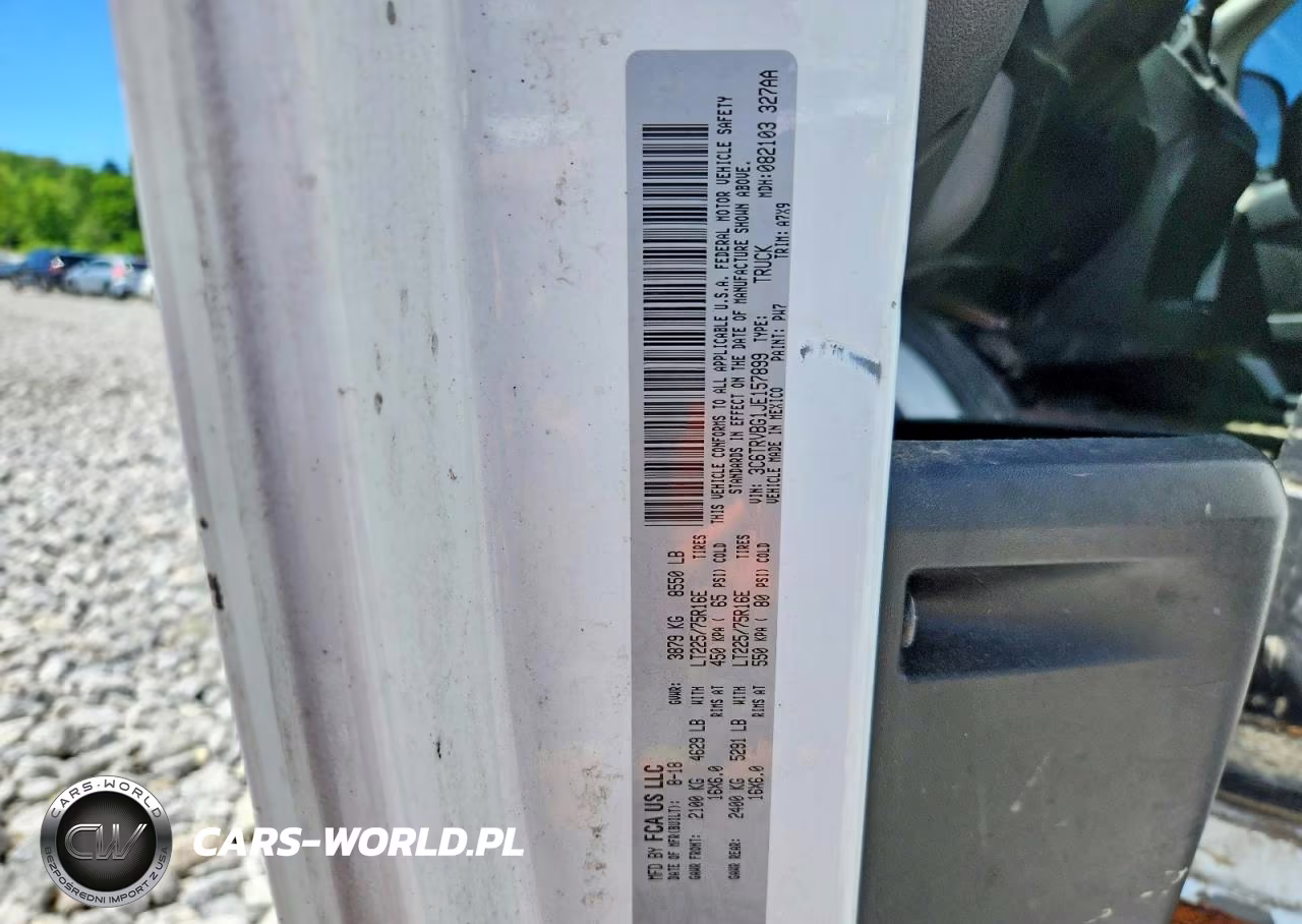 2018 Ram Promaster 1500 1500 High VIN:3C6TRVBG1JE157899 - 12