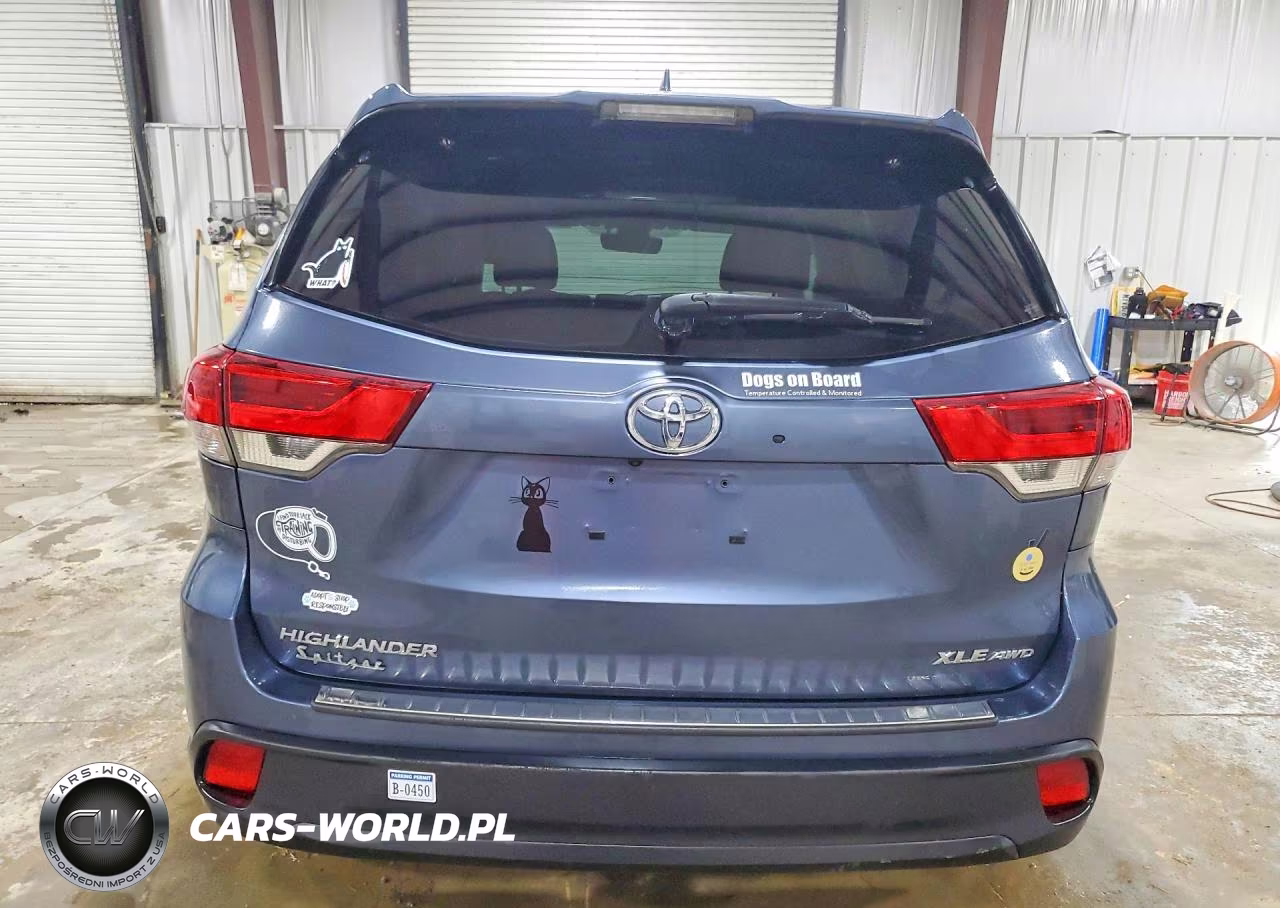 2019 Toyota Highlander Xle VIN:5TDJZRFH6KS954683 - 6