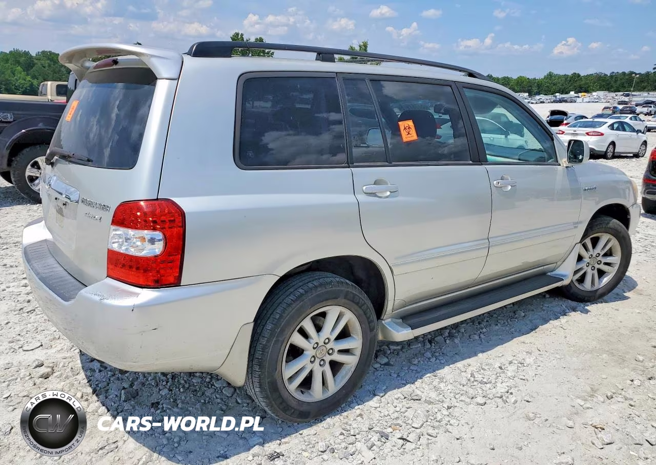 2007 Toyota Highlander Hybrid VIN:JTEEW21A270035877 - 3