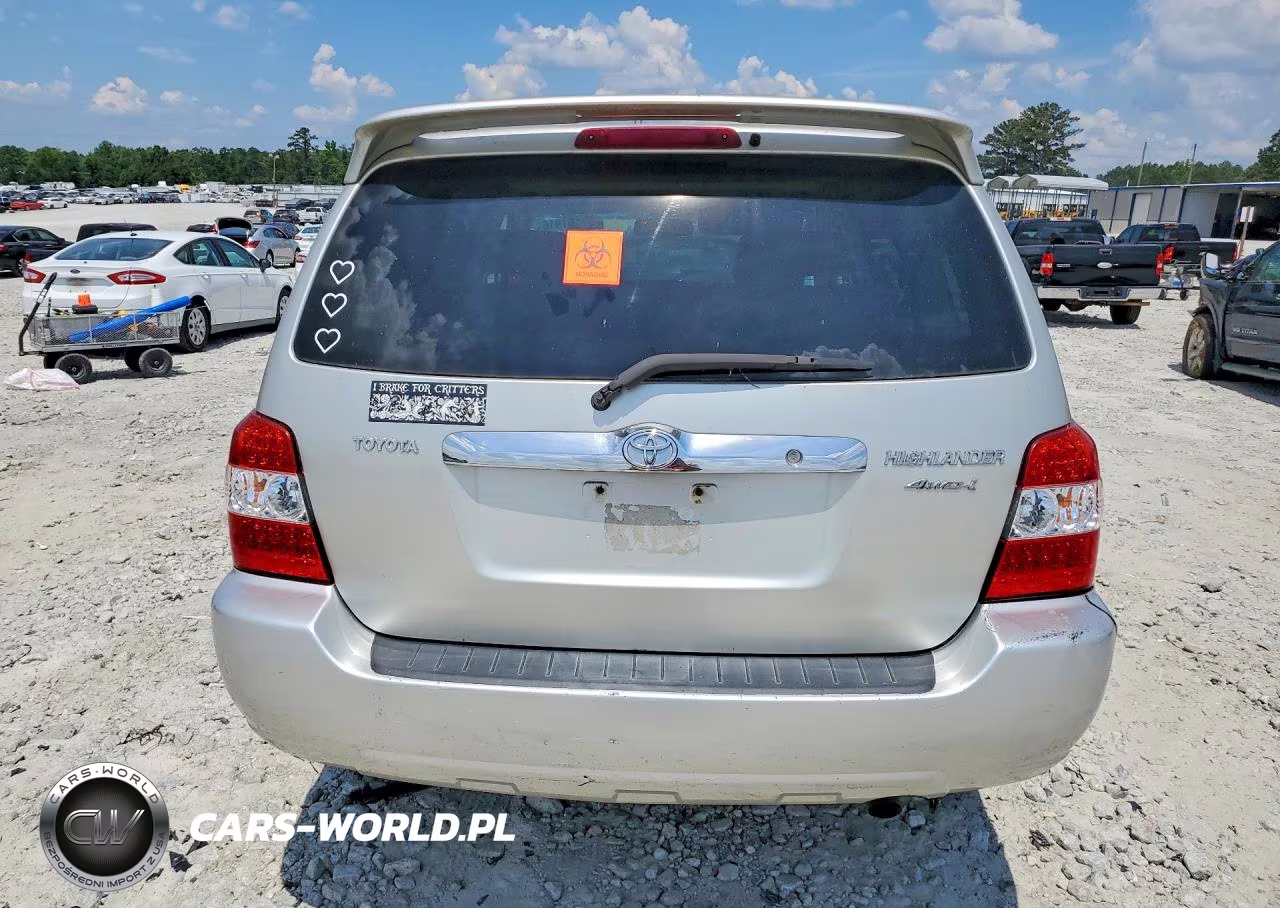 2007 Toyota Highlander Hybrid VIN:JTEEW21A270035877 - 6